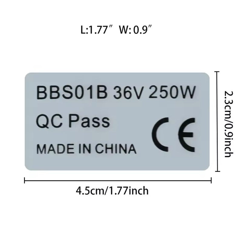 250w cover-up sticker x 6